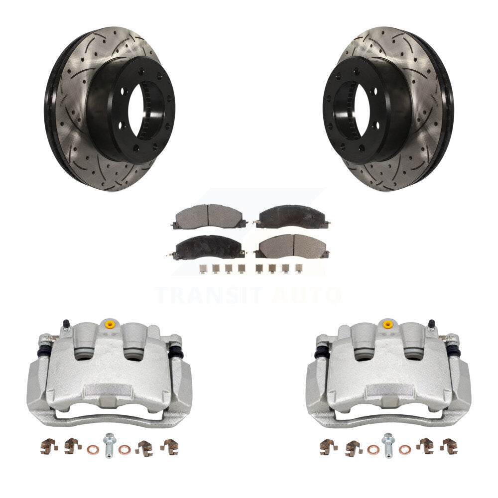 Transit Auto KCD-100179P Disc Brake Kit for 2012 Ram 1500 - Front product image