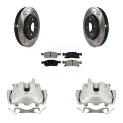 Transit Auto KCD-100179S Disc Brake Kit for 2011-2023 Dodge Durango, Jeep Grand Cherokee - Front product image