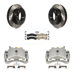 Transit Auto KCD-100180N Disc Brake Kit for 1999-2020 Chevrolet Express 2500, Chevrolet Silverado 1500 HD Classic, Chevrolet Silverado 2500 HD Classic & more - Front product image