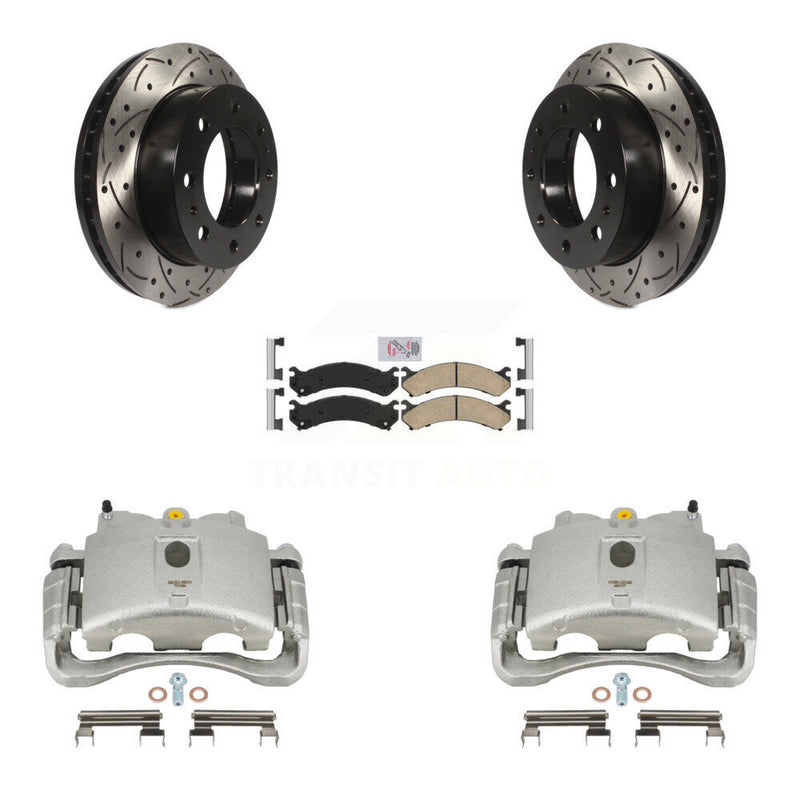 Transit Auto KCD-100180N Disc Brake Kit for 1999-2020 Chevrolet Express 2500, Chevrolet Silverado 1500 HD Classic, Chevrolet Silverado 2500 HD Classic & more - Front product image