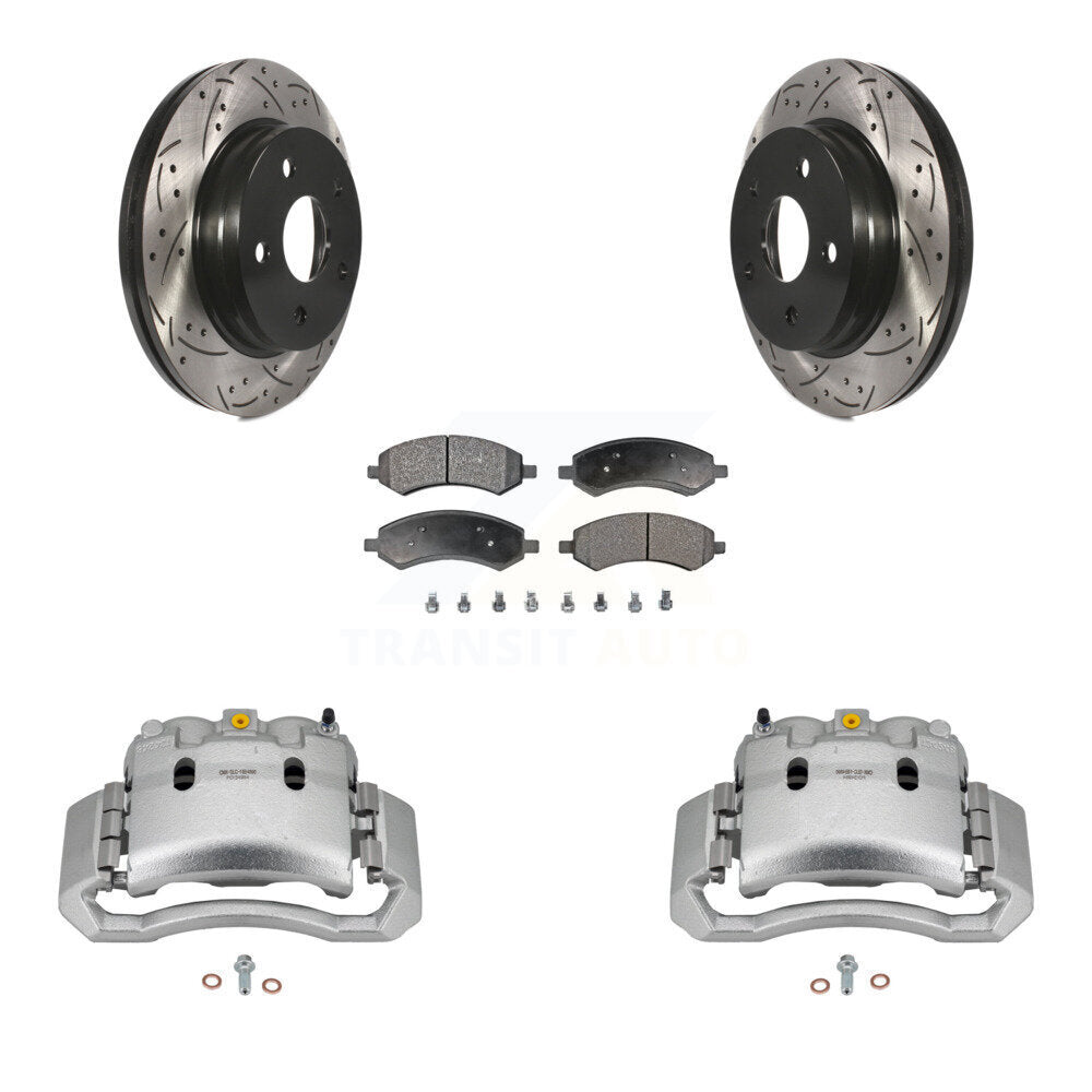 Transit Auto KCD-100180P Disc Brake Kit for 2006 Dodge Ram 1500 - Front product image