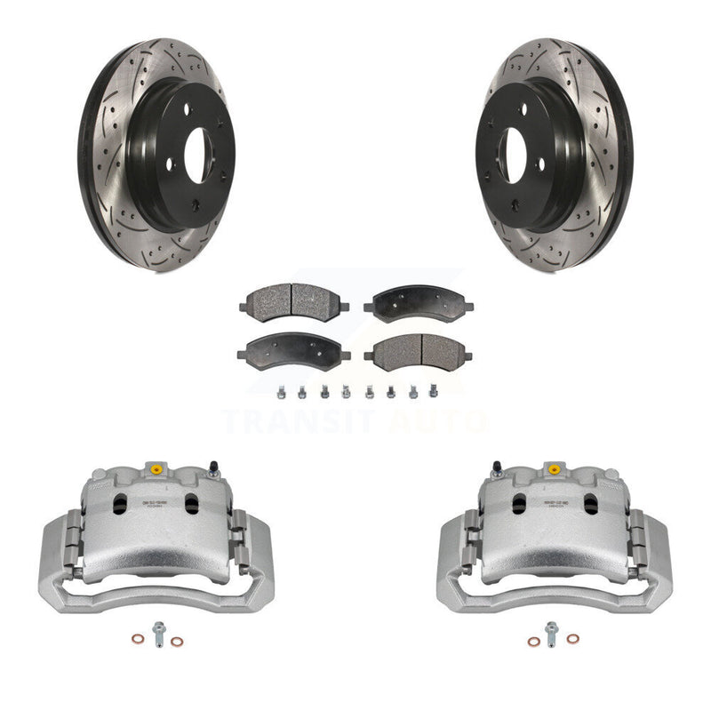 Transit Auto KCD-100180P Disc Brake Kit for 2006 Dodge Ram 1500 - Front product image
