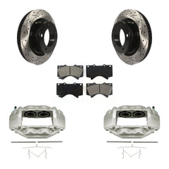 Transit Auto KCD-100180S Disc Brake Kit for 2007-2016 Toyota Sequoia, Toyota Tundra - Front product image
