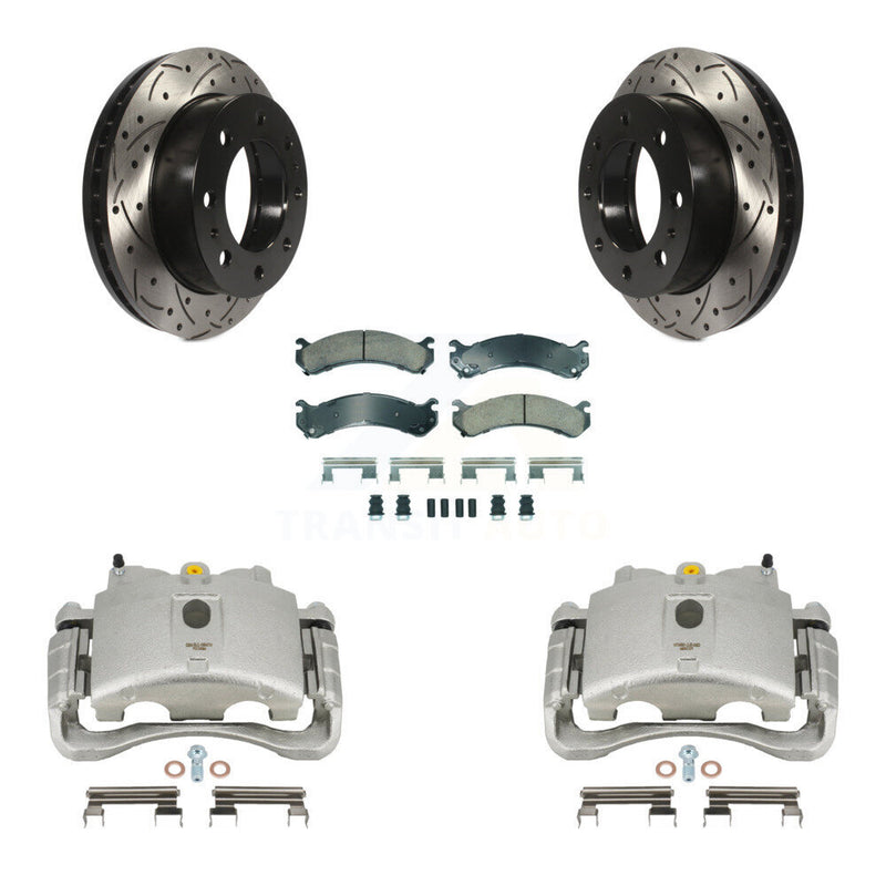 Transit Auto KCD-100181N Disc Brake Kit for 1999-2020 Chevrolet Express 2500, Chevrolet Silverado 1500 HD Classic, Chevrolet Silverado 2500 HD Classic & more - Front product image