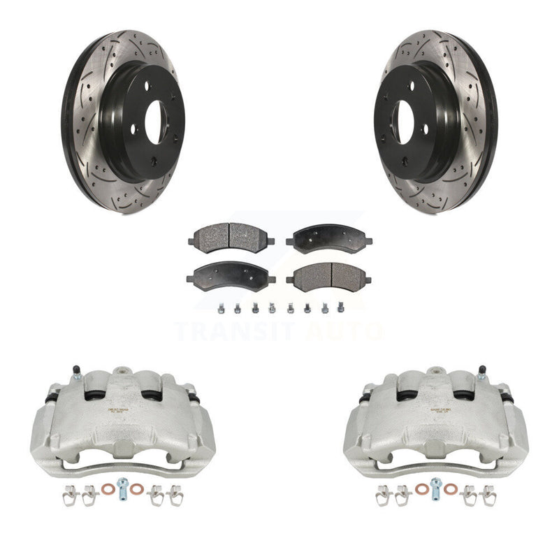 Transit Auto KCD-100181P Disc Brake Kit for 2006-2008 Dodge Ram 1500 - Front product image