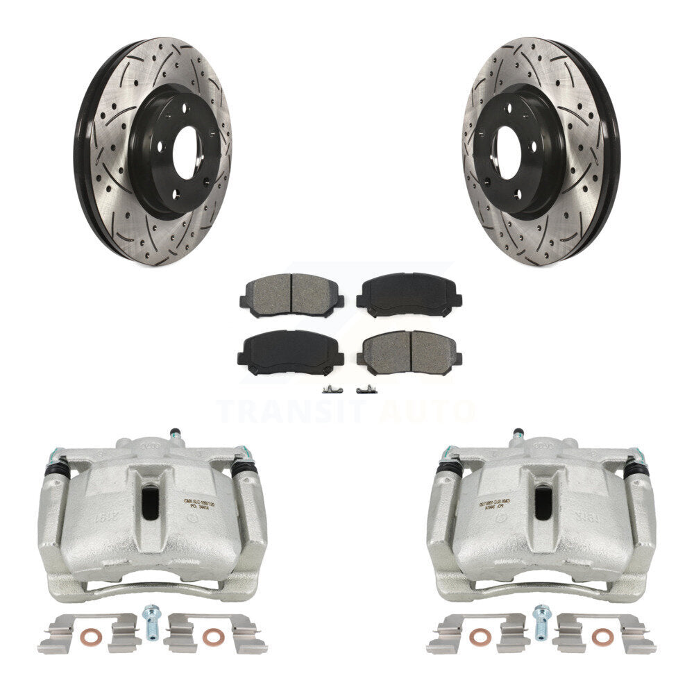 Transit Auto KCD-100181S Disc Brake Kit for 2013-2015 Mazda CX-5 - Front product image