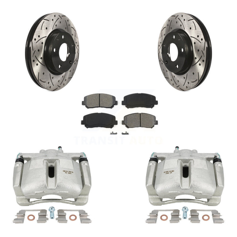 Transit Auto KCD-100181S Disc Brake Kit for 2013-2015 Mazda CX-5 - Front product image