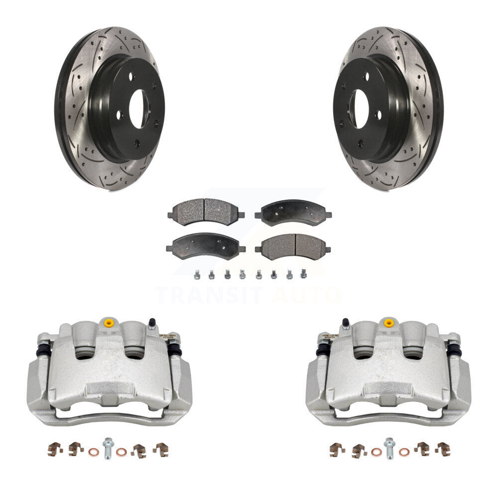 Transit Auto KCD-100182P Disc Brake Kit for 2007-2009 Chrysler Aspen, Dodge Durango - Front product image