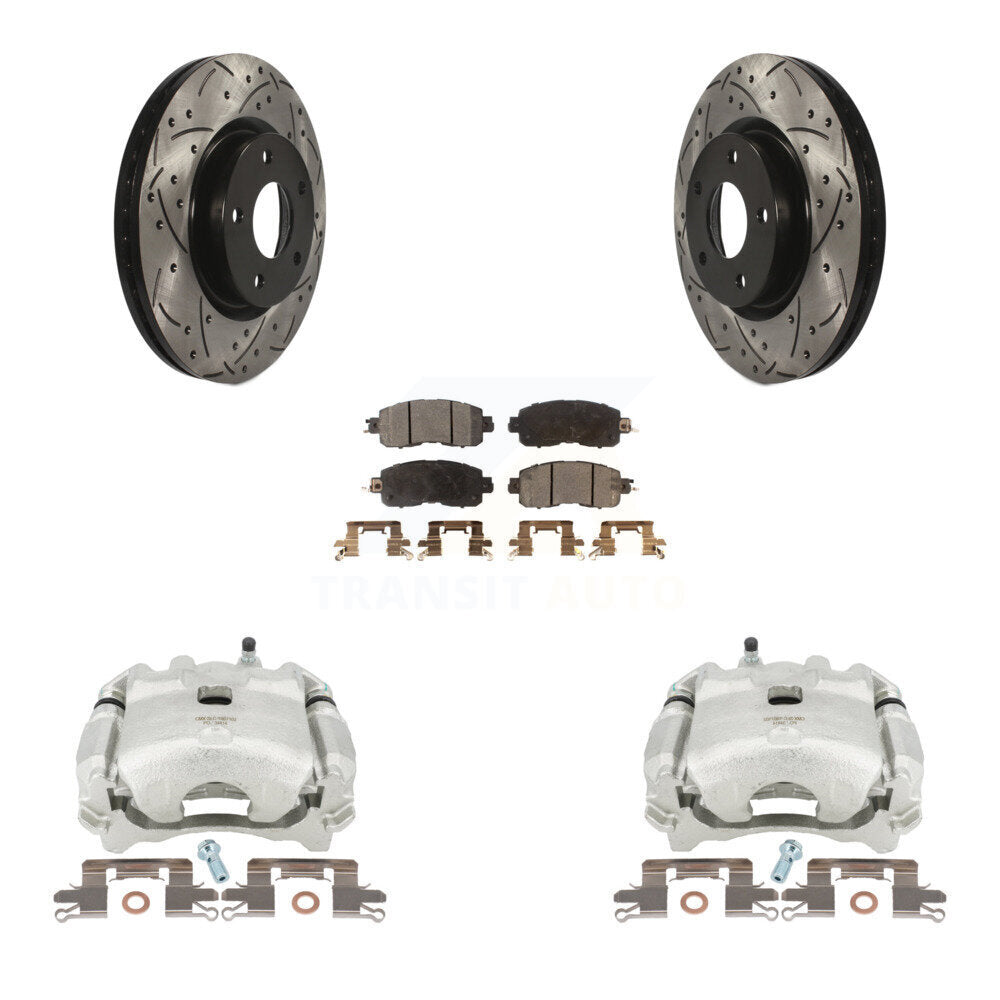 Transit Auto KCD-100183P Disc Brake Kit for 2013-2021 Nissan Altima - Front product image