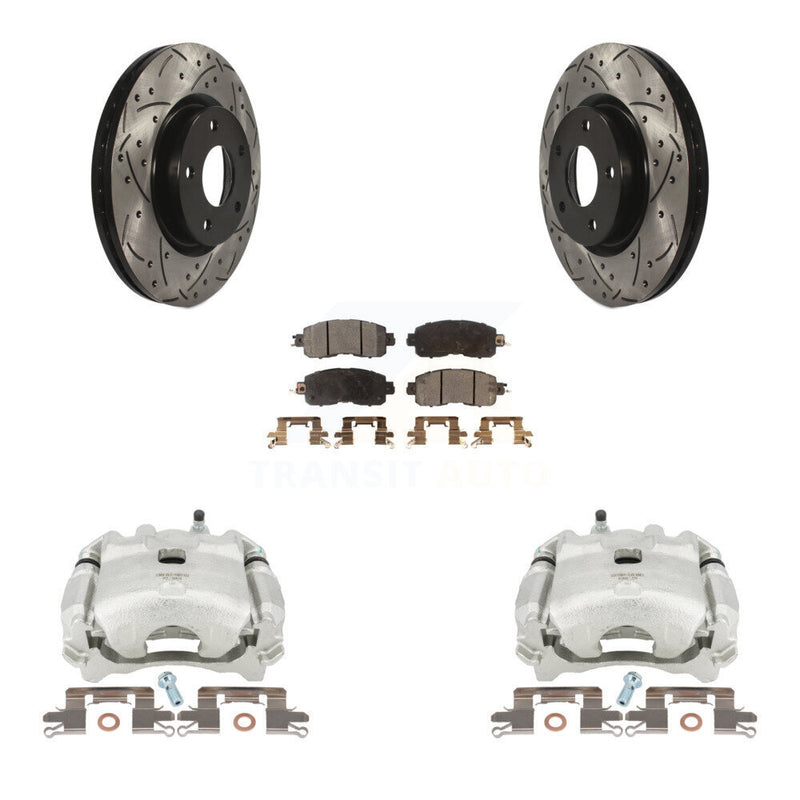 Transit Auto KCD-100183P Disc Brake Kit for 2013-2021 Nissan Altima - Front product image