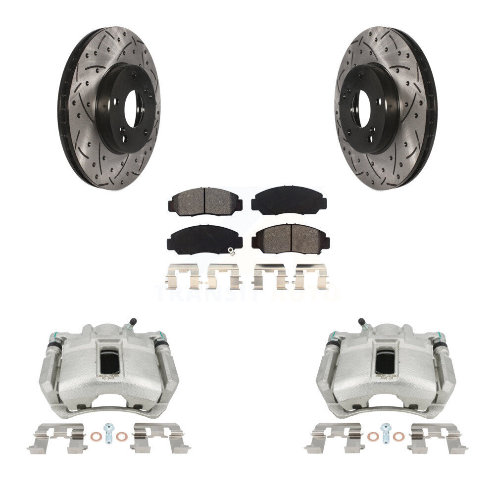 Transit Auto KCD-100183S Disc Brake Kit for 2003-2006 Honda Accord - Front product image