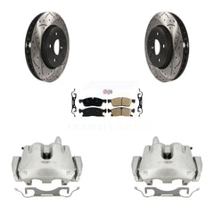 Transit Auto KCD-100184N Disc Brake Kit for 2011-2023 Dodge Durango, Jeep Grand Cherokee - Front product image