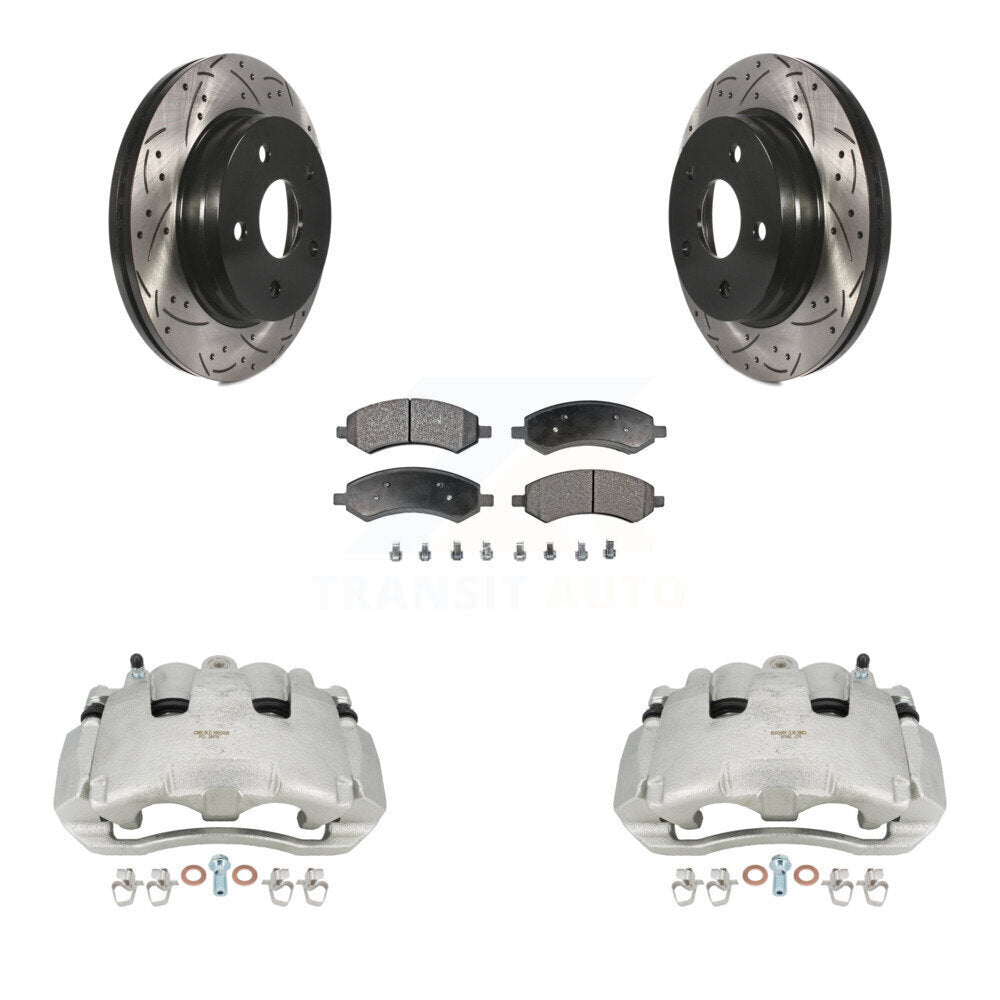 Transit Auto KCD-100184T Disc Brake Kit for 2006-2008 Dodge Ram 1500 - Front product image