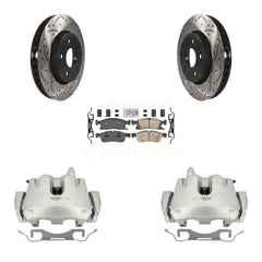 Transit Auto KCD-100185N Disc Brake Kit for 2011-2023 Dodge Durango, Jeep Grand Cherokee - Front product image