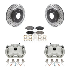 Transit Auto KCD-100185P Disc Brake Kit for 2011-2015 Honda CR-Z - Front product image