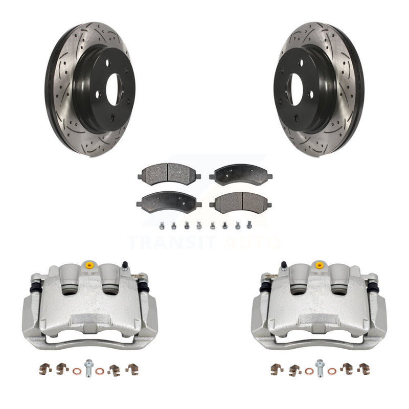 Transit Auto KCD-100185T Disc Brake Kit for 2007-2009 Chrysler Aspen, Dodge Durango - Front product image