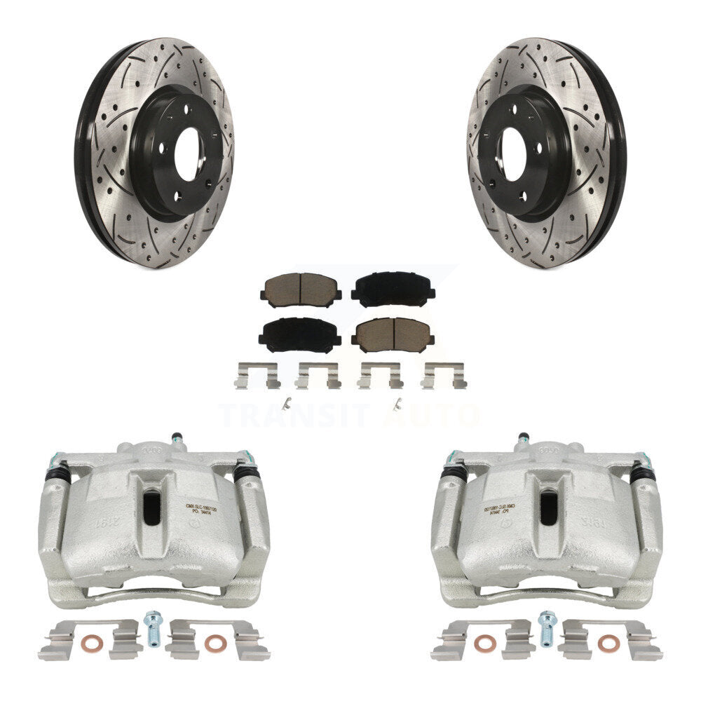 Transit Auto KCD-100186C Disc Brake Kit for 2013-2015 Mazda CX-5 - Front product image