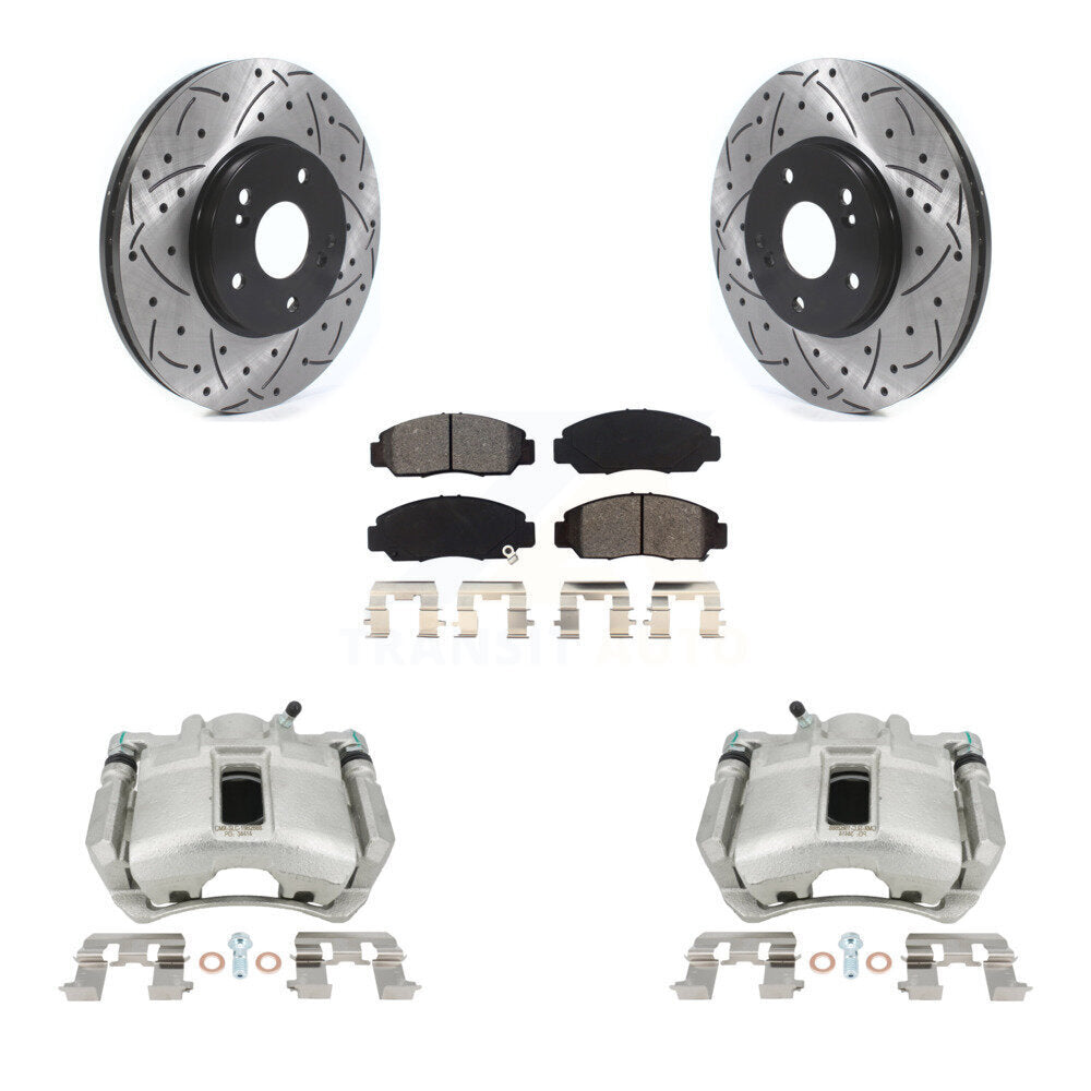 Transit Auto KCD-100186S Disc Brake Kit for 2005-2007 Honda Accord - Front product image
