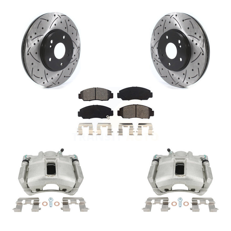 Transit Auto KCD-100186S Disc Brake Kit for 2005-2007 Honda Accord - Front product image