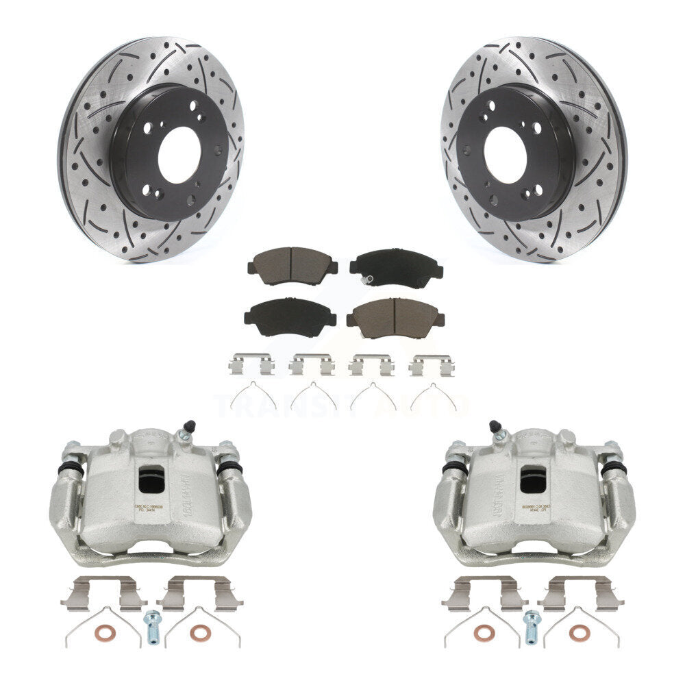Transit Auto KCD-100187C Disc Brake Kit for 2011-2015 Honda CR-Z - Front product image