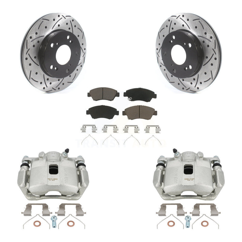 Transit Auto KCD-100187C Disc Brake Kit for 2011-2015 Honda CR-Z - Front product image
