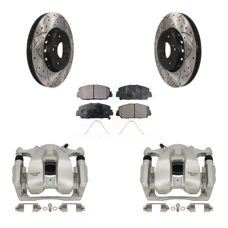Transit Auto KCD-100187P Disc Brake Kit for 2016-2018 Acura RDX - Front product image