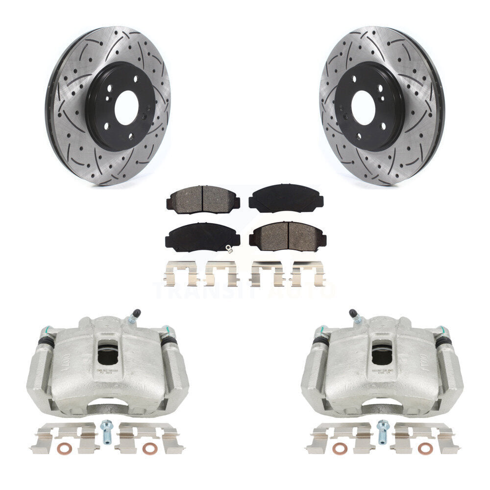 Transit Auto KCD-100187S Disc Brake Kit for 2005-2007 Honda Accord - Front product image