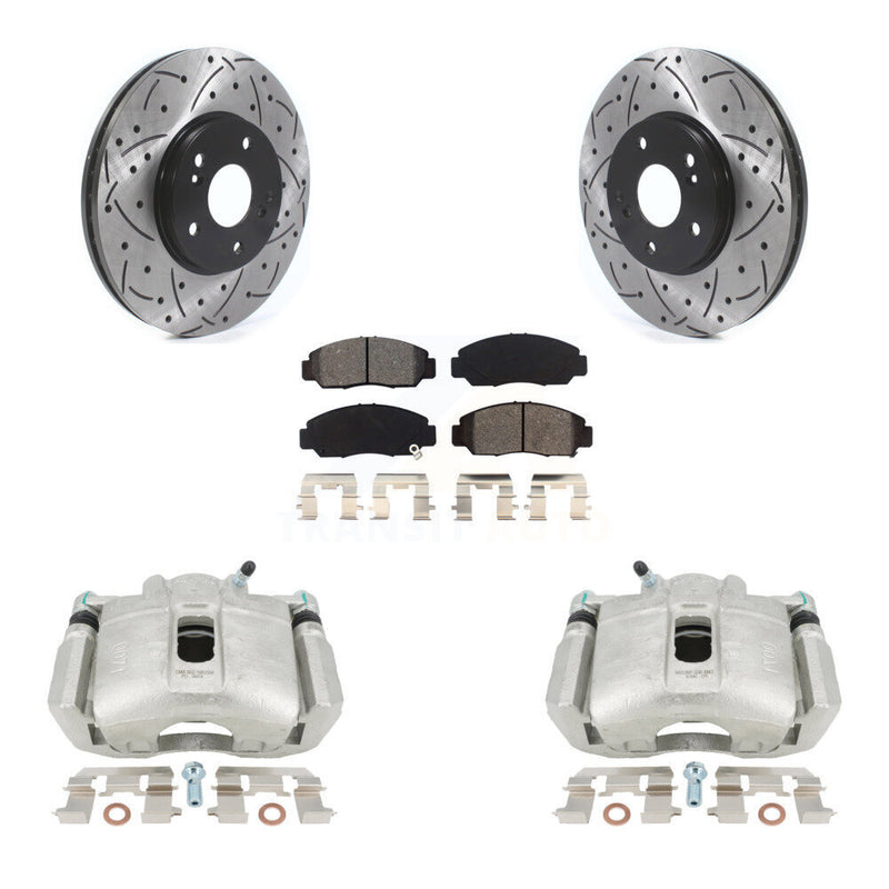 Transit Auto KCD-100187S Disc Brake Kit for 2005-2007 Honda Accord - Front product image