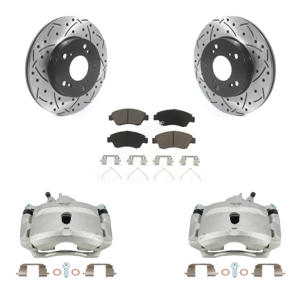 Transit Auto KCD-100188C Disc Brake Kit for 2004-2005 Honda Civic - Front product image
