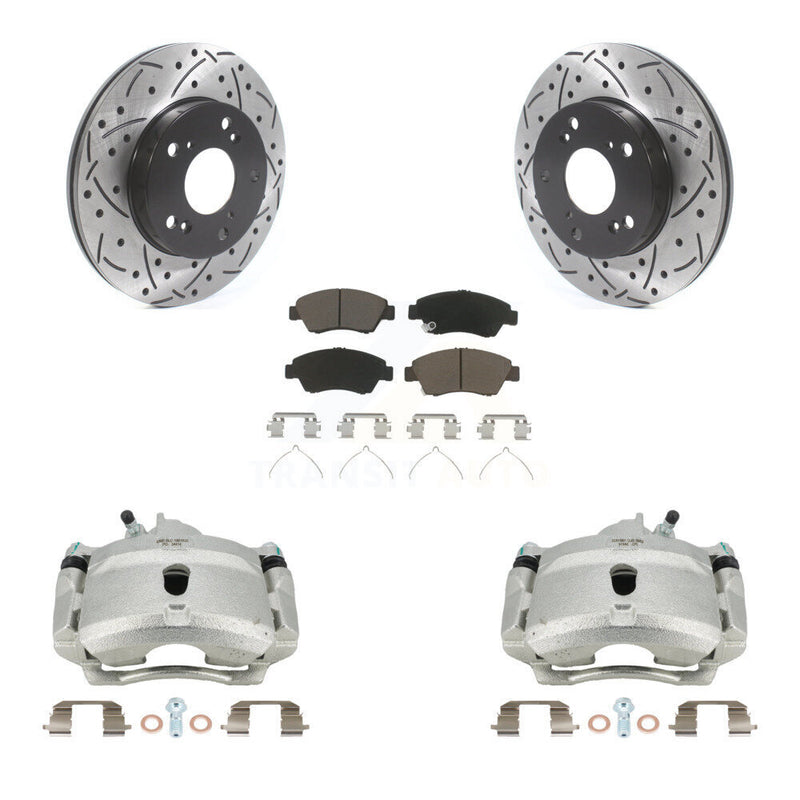 Transit Auto KCD-100188C Disc Brake Kit for 2004-2005 Honda Civic - Front product image