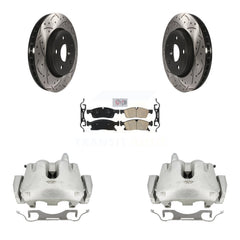 Transit Auto KCD-100188N Disc Brake Kit for 2011-2023 Dodge Durango, Jeep Grand Cherokee - Front product image