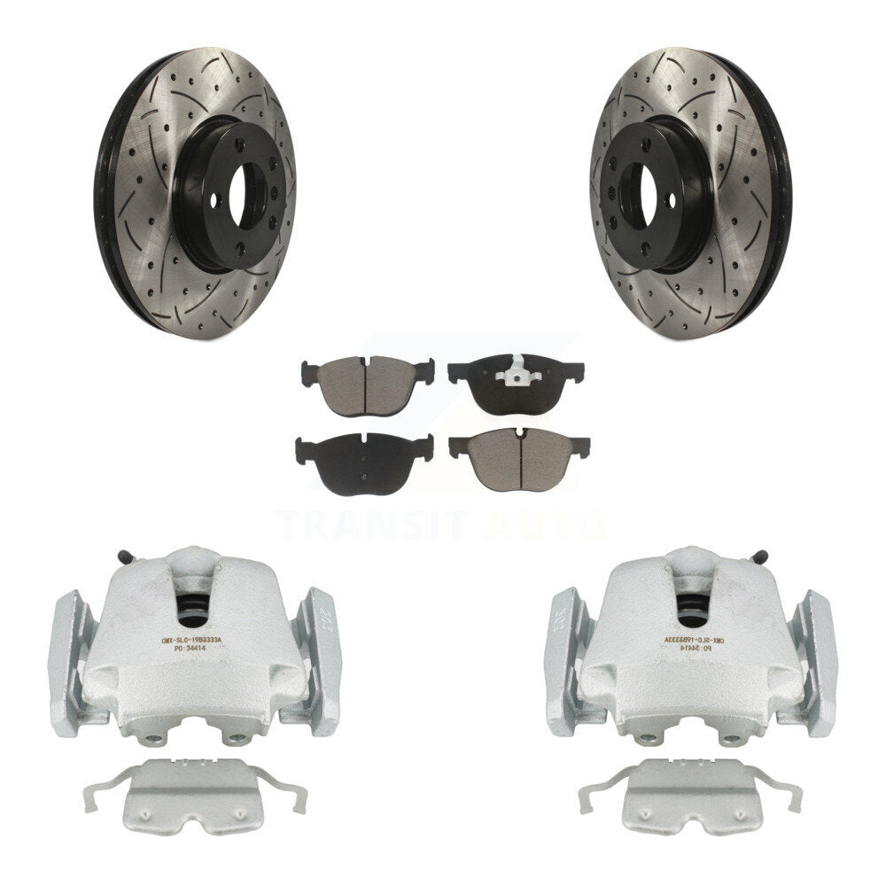 Transit Auto KCD-100189C Disc Brake Kit for 2007-2014 BMW X5, BMW X6 - Front product image