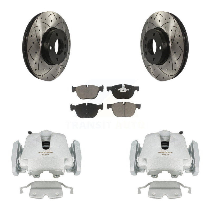 Transit Auto KCD-100189C Disc Brake Kit for 2007-2014 BMW X5, BMW X6 - Front product image