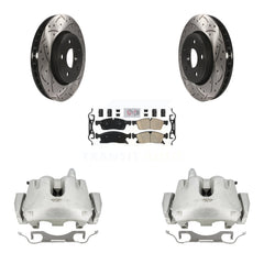 Transit Auto KCD-100189N Disc Brake Kit for 2011-2023 Dodge Durango, Jeep Grand Cherokee - Front product image