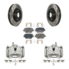Transit Auto KCD-100189P Disc Brake Kit for 2014 Lexus IS250 - Front product image
