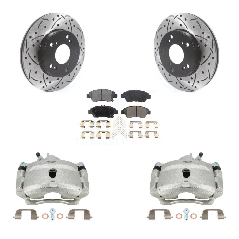 Transit Auto KCD-100189T Disc Brake Kit for 2004-2005 Honda Civic - Front product image