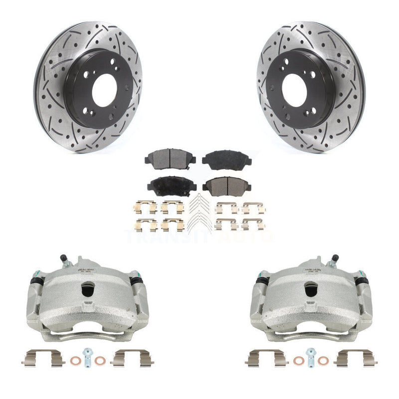 Transit Auto KCD-100189T Disc Brake Kit for 2004-2005 Honda Civic - Front product image