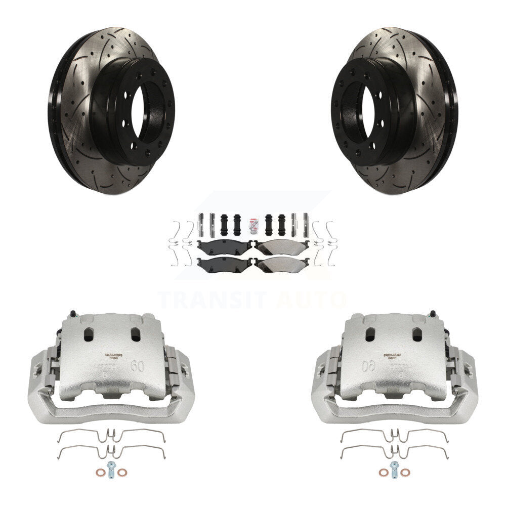 Transit Auto KCD-100190N Disc Brake Kit for 2005-2016 Ford F-450 Super Duty, International CF500, International CF600 & more - Front product image