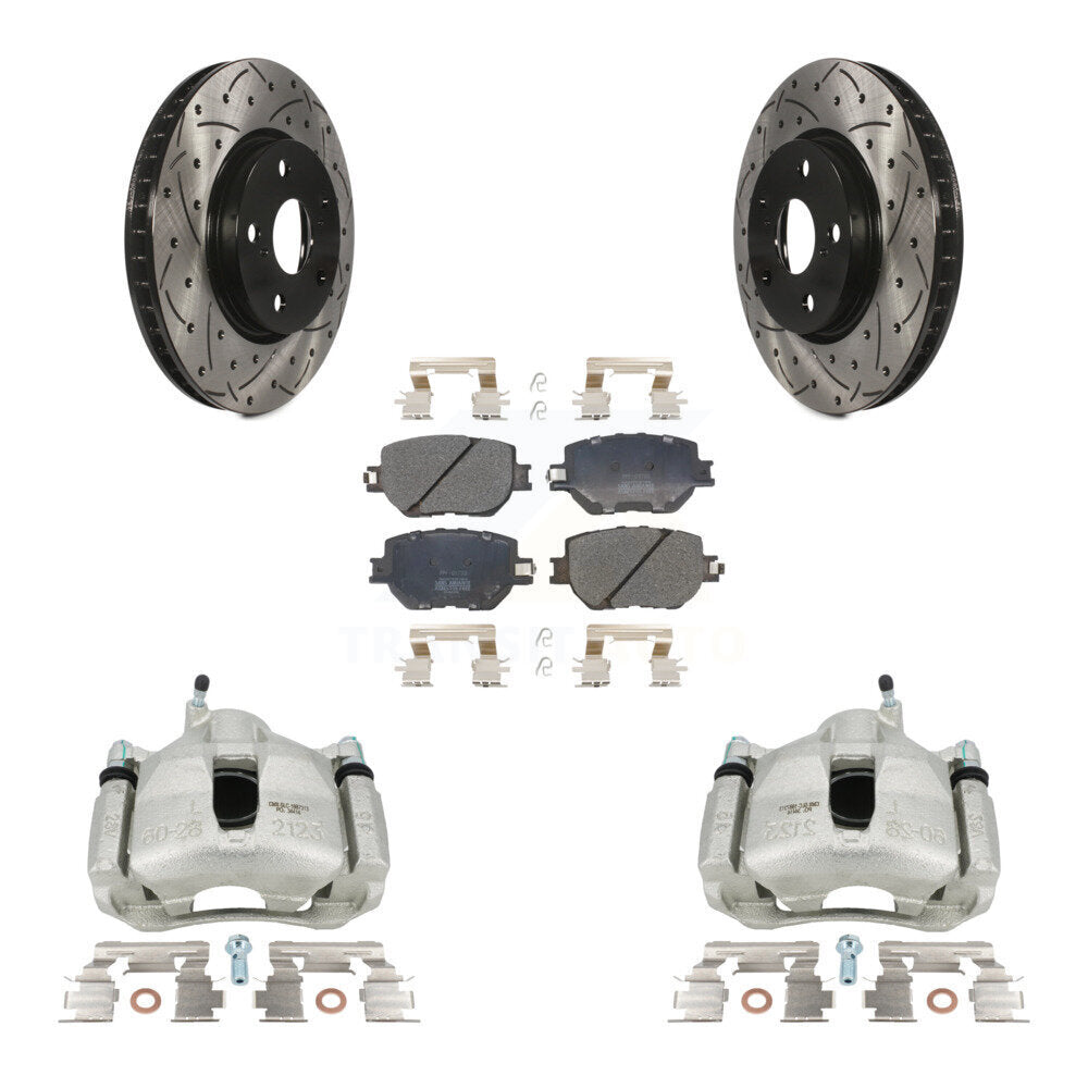 Transit Auto KCD-100190P Disc Brake Kit for 2014-2015 Lexus IS250 - Front product image