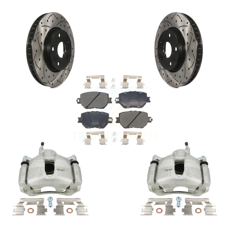 Transit Auto KCD-100190P Disc Brake Kit for 2014-2015 Lexus IS250 - Front product image