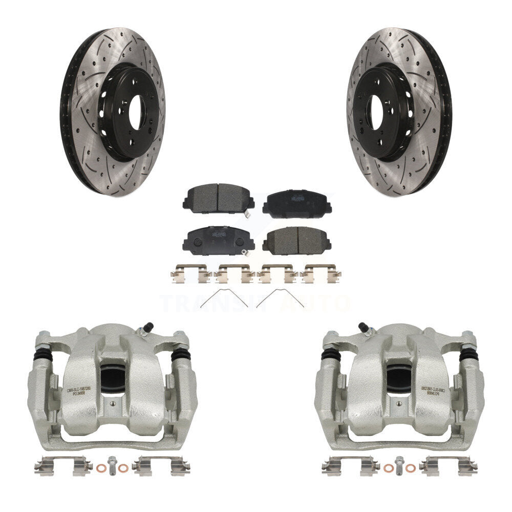 Transit Auto KCD-100190T Disc Brake Kit for 2016-2018 Acura RDX - Front product image