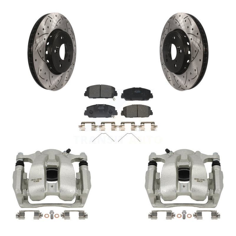 Transit Auto KCD-100190T Disc Brake Kit for 2016-2018 Acura RDX - Front product image