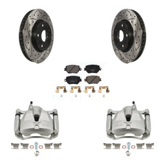 Transit Auto KCD-100192T Disc Brake Kit for 2014 Lexus IS250 - Front product image