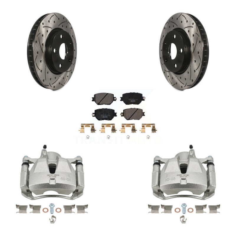 Transit Auto KCD-100192T Disc Brake Kit for 2014 Lexus IS250 - Front product image