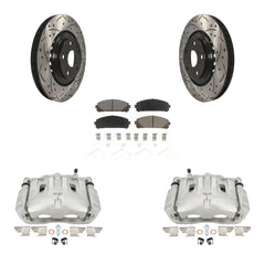 Transit Auto KCD-100193C Disc Brake Kit for 2010-2020 Toyota Highlander, Toyota Sienna, Lexus RX350 - Front product image