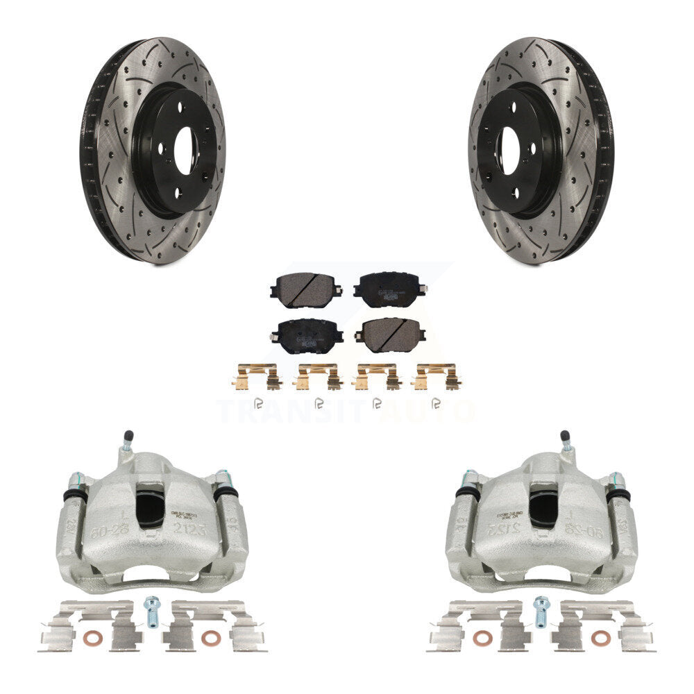 Transit Auto KCD-100193T Disc Brake Kit for 2014-2015 Lexus IS250 - Front product image