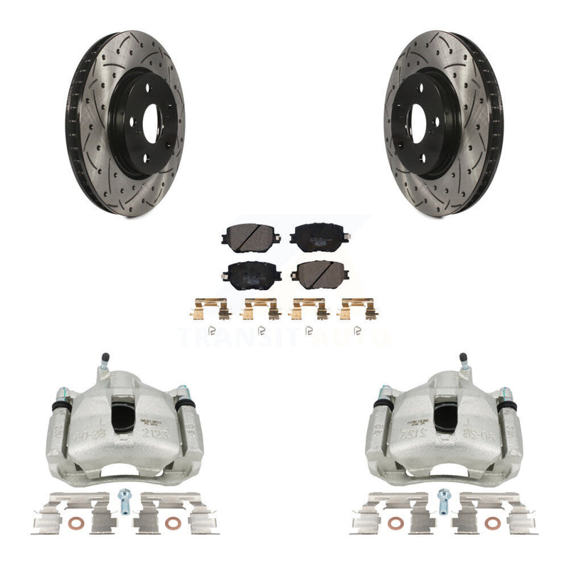Transit Auto KCD-100193T Disc Brake Kit for 2014-2015 Lexus IS250 - Front product image