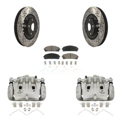 Transit Auto KCD-100194C Disc Brake Kit for 2008-2021 Lexus NX300, Lexus NX200t, Lexus NX300h & more - Front product image