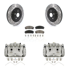 Transit Auto KCD-100195C Disc Brake Kit for 2022 Lexus NX250, Lexus NX350, Lexus NX350h - Front product image
