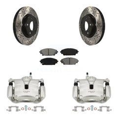 Transit Auto KCD-100195S Disc Brake Kit for 2014-2018 Mazda CX-3, Mazda 3, Mazda 3 Sport - Front product image